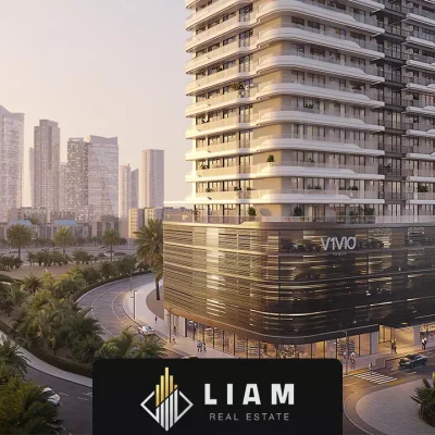 نمای بیرون مجتمع دبی لند