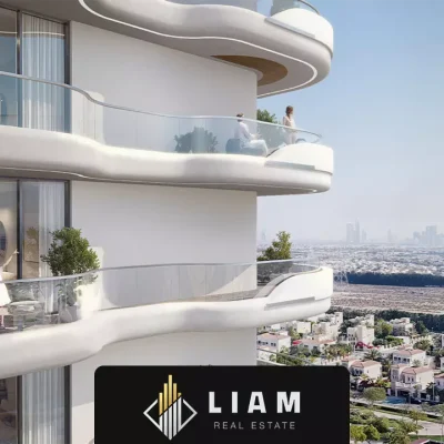 نمای بیرون مجتمع دبی لند