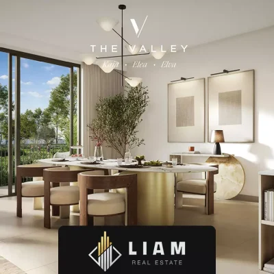 اتاق غذاخوری ویلای اعمار در شهرک والی