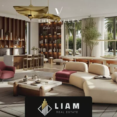 اتاق پذیرایی ویلای اعمار در شهرک والی