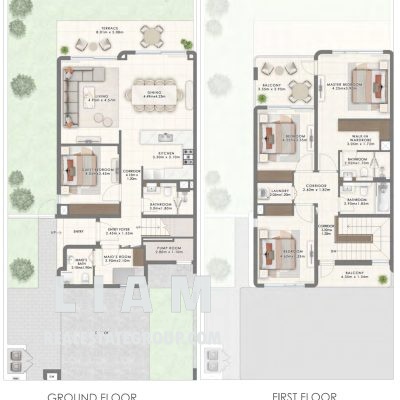 چهار خوابه ویلای اعمار در شهرک والی