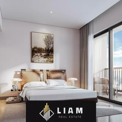 اتاق خواب آپارتمان‎‌های شوبا اوربیس (Sobha Orbis) در موتور سیتی