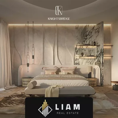 اتاق خواب ویلا های نایتس‌بریج